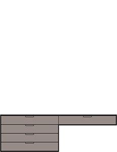 Eleganz und Flexibilität - Technische Zeichnung