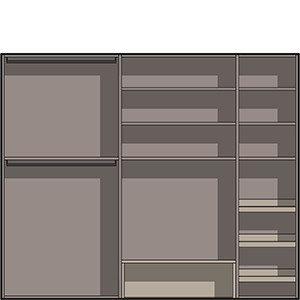 Eleganz und Flexibilität - Technische Zeichnung