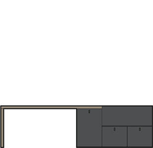 Agencer avec style et fonctionnalité - dessin technique