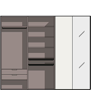 Amueblar con comodidad - dibujo técnico