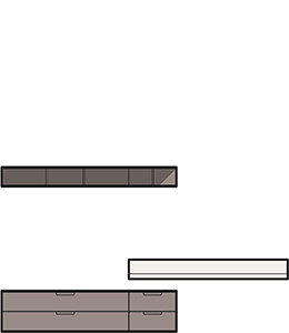 Amueblar con comodidad - dibujo técnico
