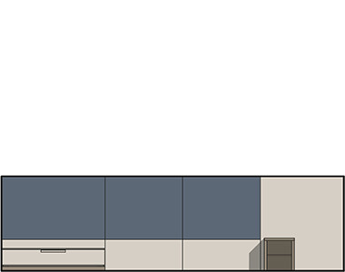 Cada elemento encuentra su lugar adecuado - dibujo técnico