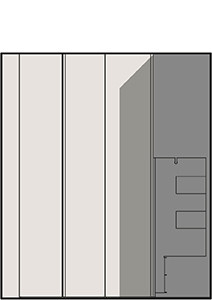 Organizar el espacio al máximo - dibujo técnico