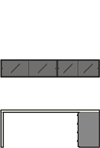 Amueblar la habitación de forma inteligente - dibujo técnico