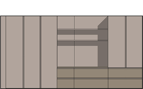Soluciones versátiles para tu descanso - dibujo técnico