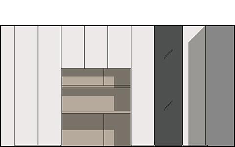 Encuentra espacio para lo cotidiano - dibujo técnico