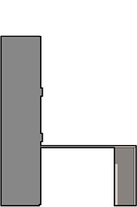 Una lavandería funcional - dibujo técnico