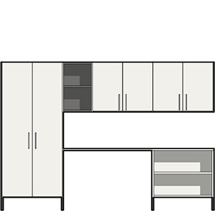 Cada elemento encuentra su lugar adecuado - dibujo técnico