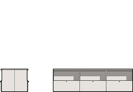 Sfruttare al meglio lo spazio espositivo - disegno tecnico