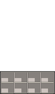 Designed for displaying and selling - technical drawing