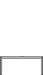 Designed for displaying and selling - technical drawing