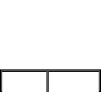 Elementi modulari e contemporanei - disegno tecnico