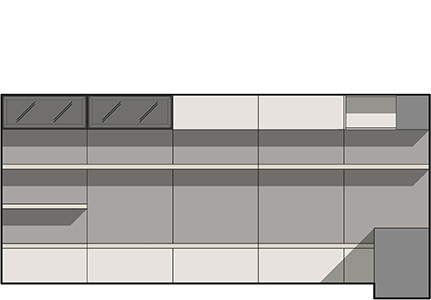Clever, versatile solutions - technical drawing