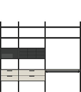 Ligereza y amplio espacio de almacenamiento - dibujo técnico