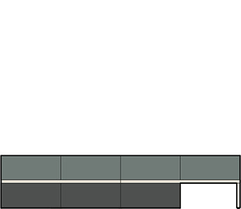 Ligereza y amplio espacio de almacenamiento - dibujo técnico
