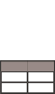 Una composizione dalle geometrie pulite - disegno tecnico