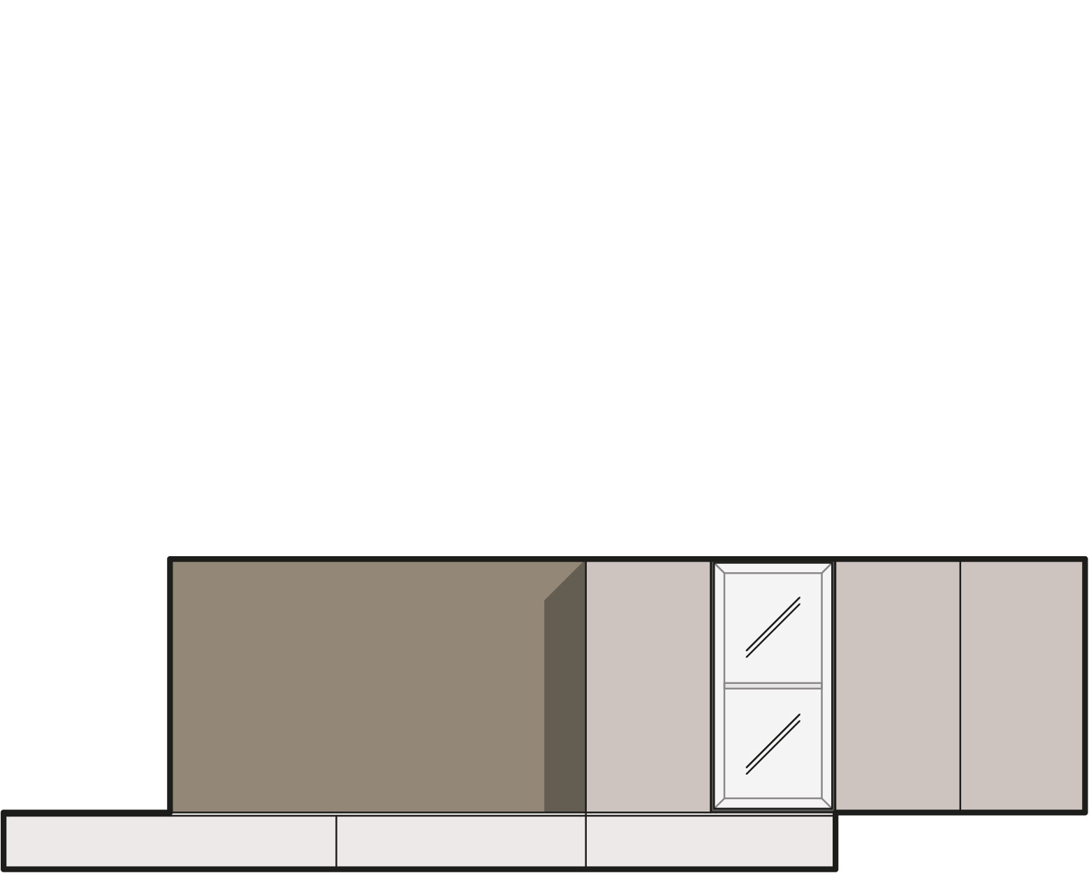 Progettare una soluzione pratica e contemporanea - disegno tecnico