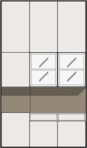 Arredare la zona corridoio - disegno tecnico