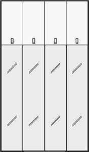 Ampio potere di contenimento - disegno tecnico