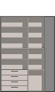 Optimizar el espacio de forma funcional - dibujo técnico