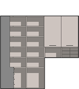 Optimizar el espacio de forma funcional - dibujo técnico
