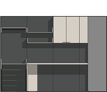 Aprovechar al máximo los espacios pequeños - dibujo técnico