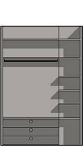 Zweckmäßig und unauffällig - Technische Zeichnung