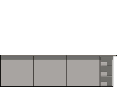Une atmosphère conviviale - dessin technique