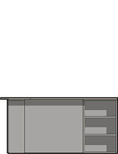 Une atmosphère conviviale - dessin technique