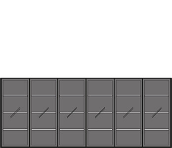 Große Räume zum gemeinsamen Arbeiten - Technische Zeichnung