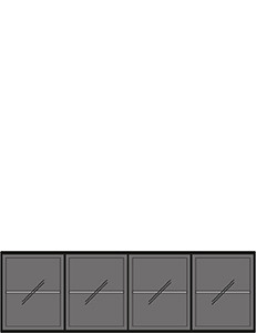 Große Räume zum gemeinsamen Arbeiten - Technische Zeichnung