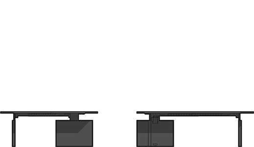 Soluzioni di carattere per l’ufficio - disegno tecnico