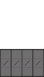 Progettare un ufficio contemporaneo - disegno tecnico