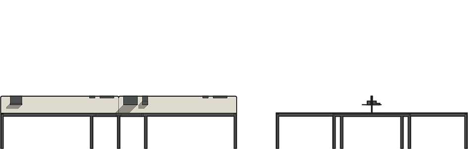 Promoting interaction while ensuring privacy - technical drawing