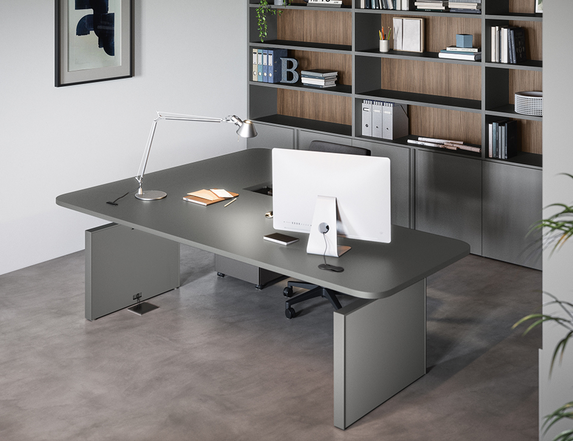 Ottimizzare un ufficio spazioso Ottimizzare un ufficio spazioso