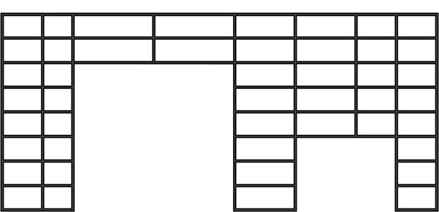 Un espace adapt&eacute; pour une pause - dessin technique