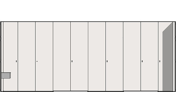 Interaction in a functional, organized setting - technical drawing